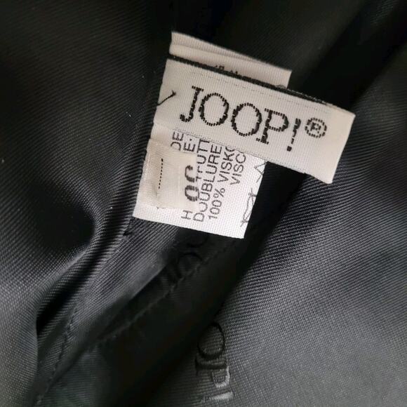 Vintage JOOP Jacket EU38 US6 Gold Metallic Silk Blazer 90s Avant Garde Bold Glam - Picture 8 of 9